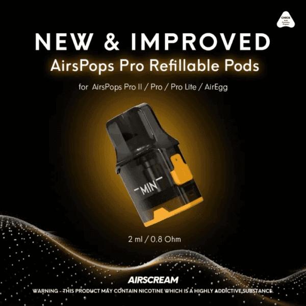 airpops1 Airscream Airspops Pro II 氣泡2代註油主機