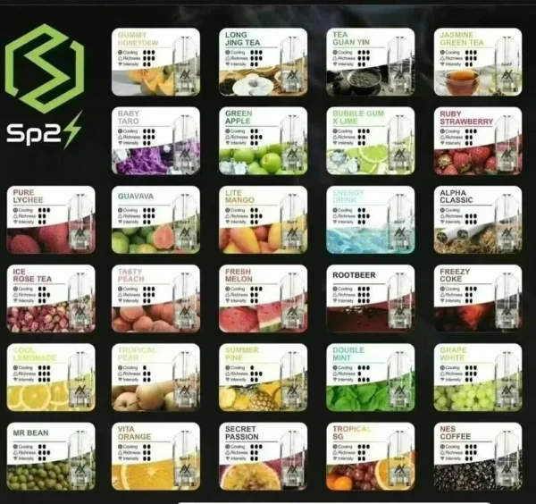 SP2S一代煙彈_3顆入_3%尼古丁濃度