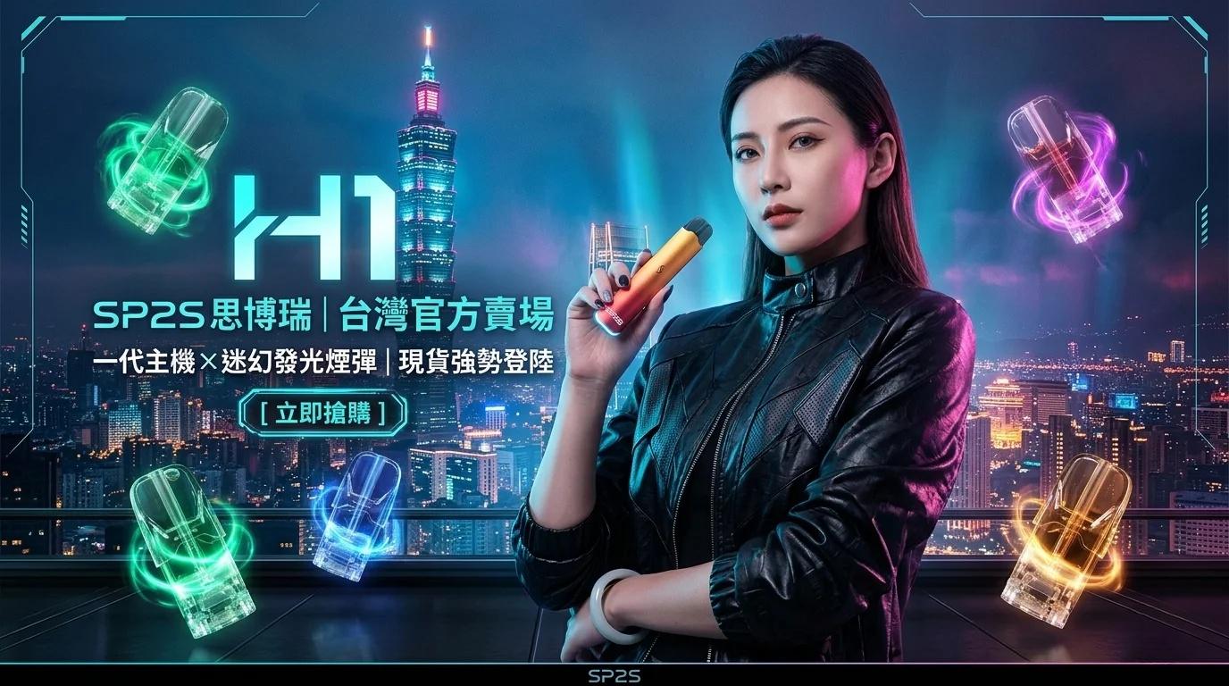 選擇sp2s電子煙的理由_首頁宣傳海報